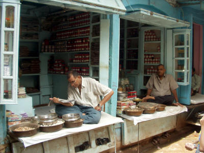 nella citta vecchia di Varanasi