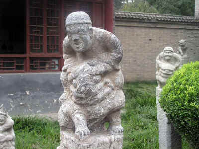 nel parco della pagoda dell'oca piccola